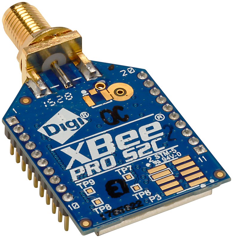 XBee-PRO ZigBee Through-Hole (RPSMA Antenna) - S2C