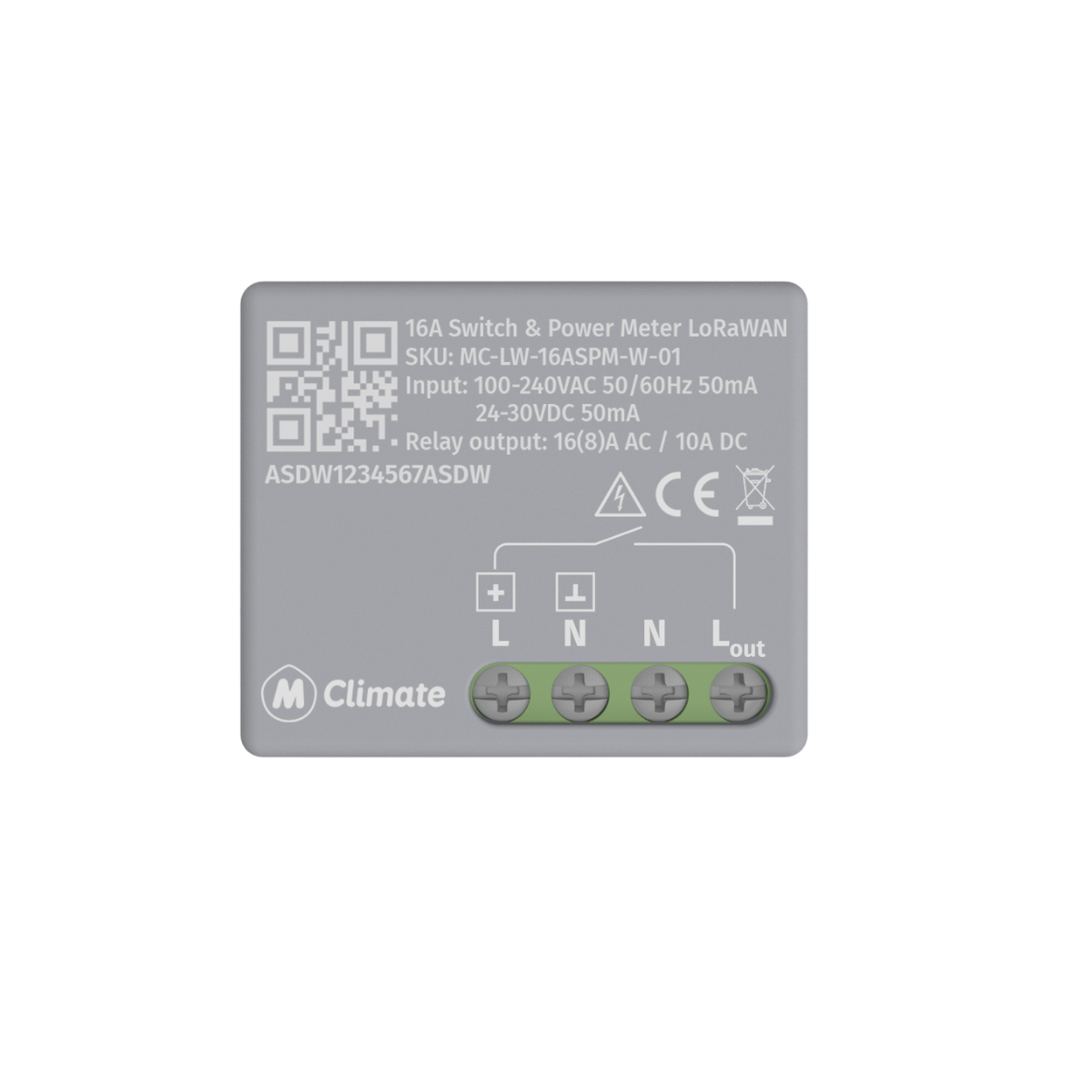 Relé Inteligente e Medidor Integrado (Controle remoto, reduza até 30% em contas de energia, 16A, LoR