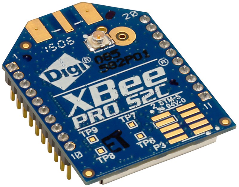 XBee-PRO ZigBee Through-Hole (UFL Antenna) - S2C